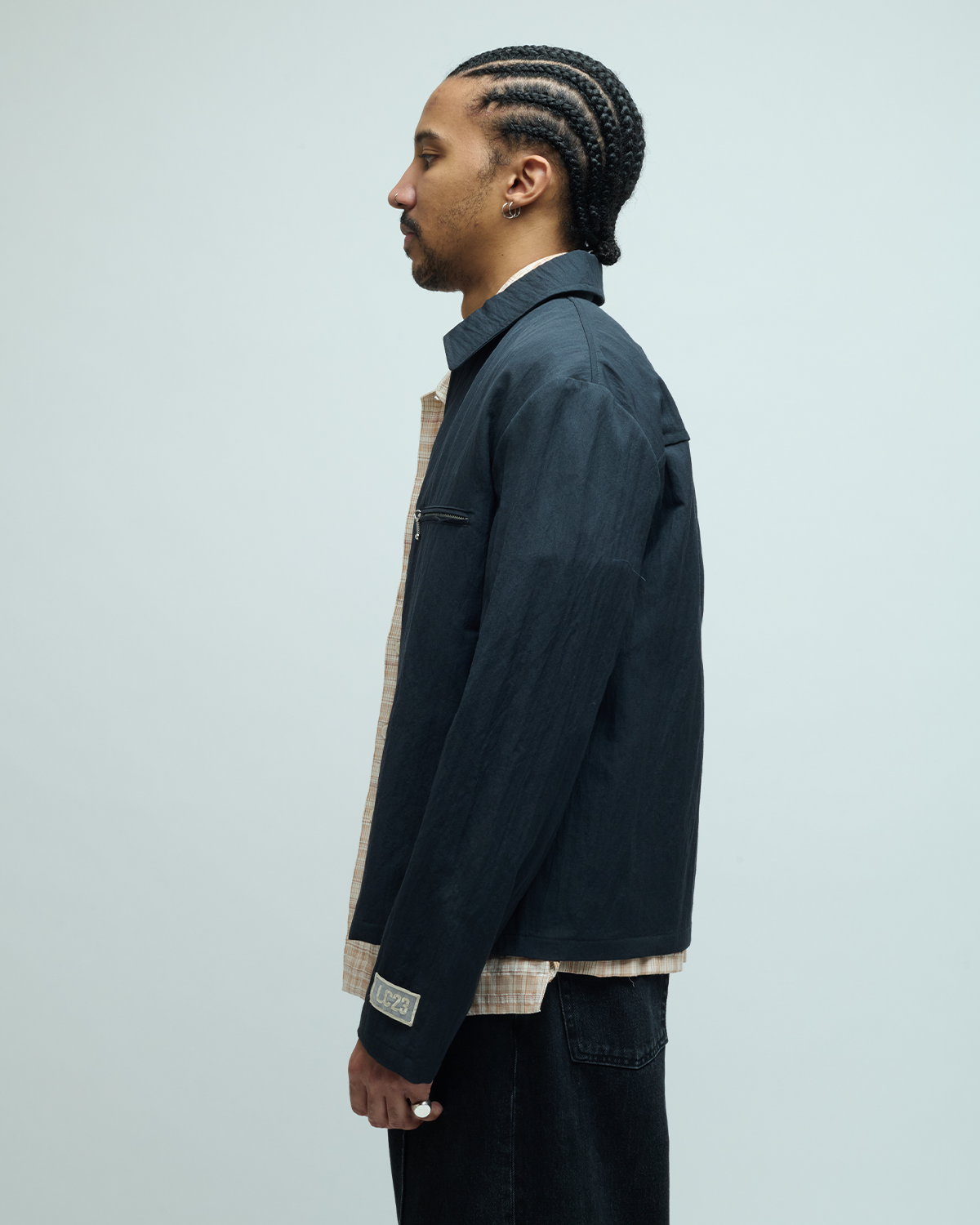 Zip Pocket Overshirt