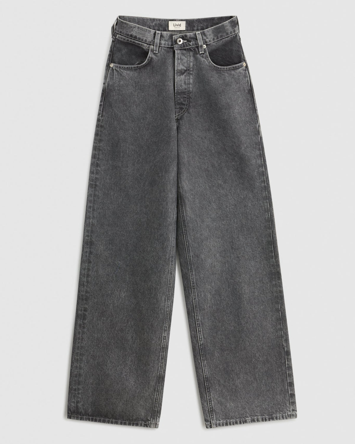 Livid Keri Japanese Denim Jeans in Gravel