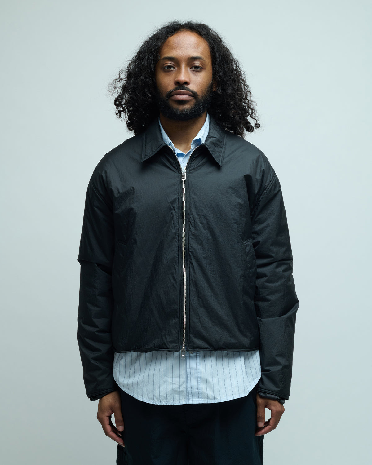 Tim Celeste Cotton Poplin Shirt