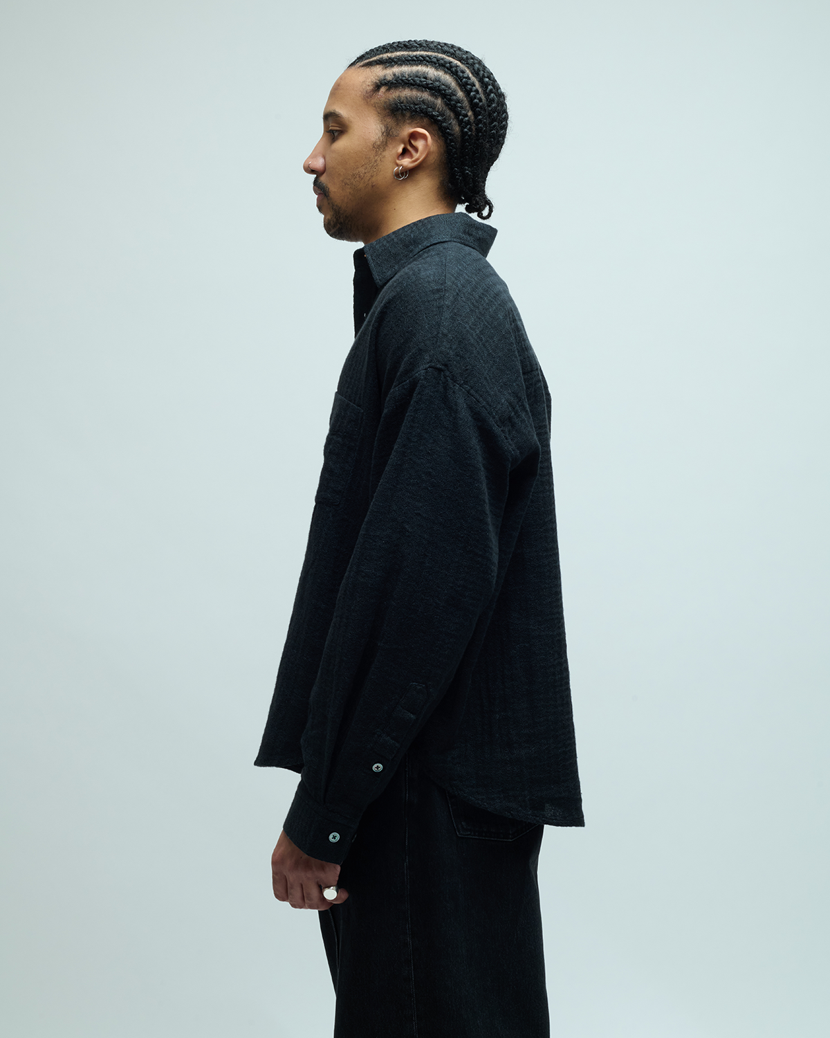 Tim Bonded Cotton Linen Shirt