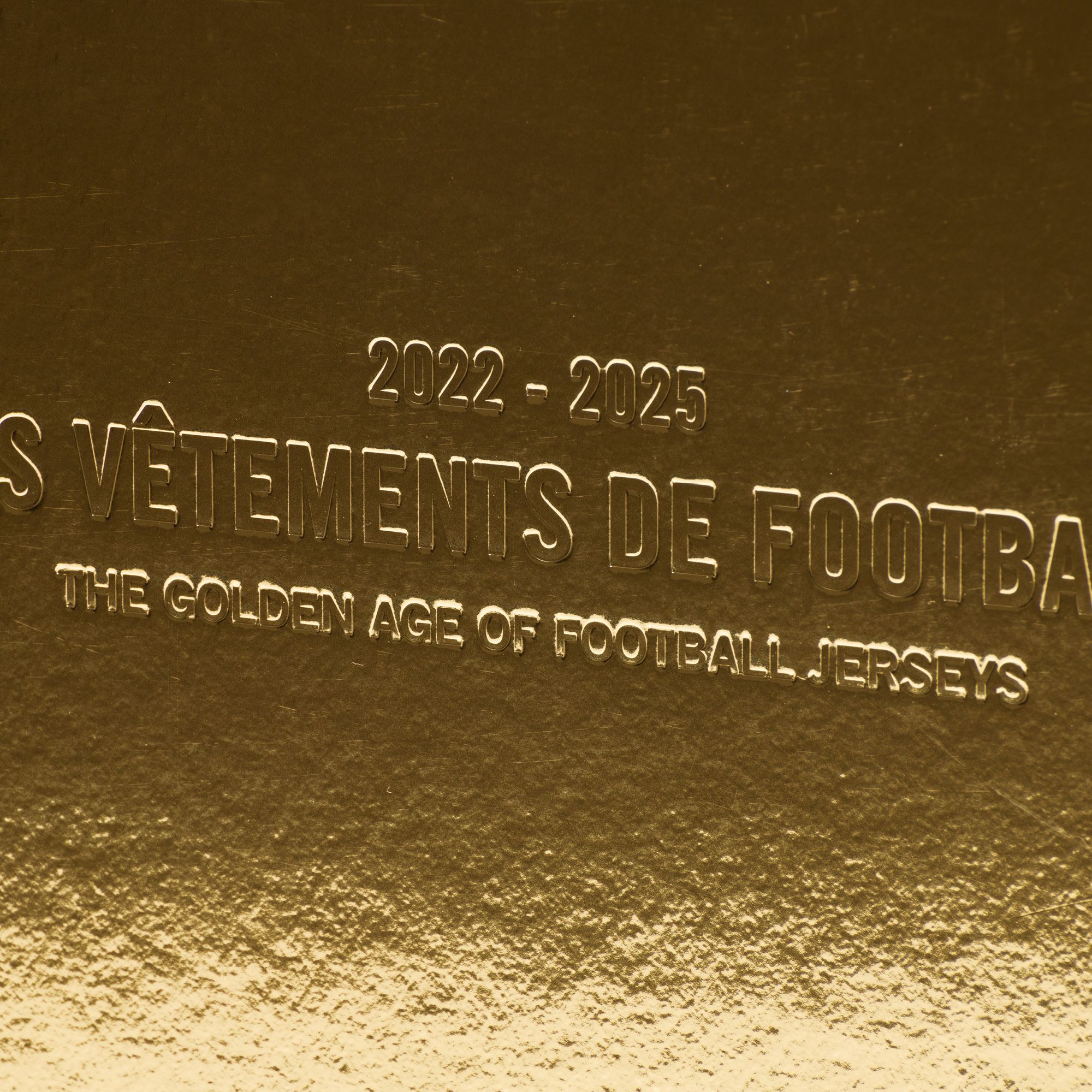 Les Vêtements de Football Book – The Golden Age of Football Jerseys