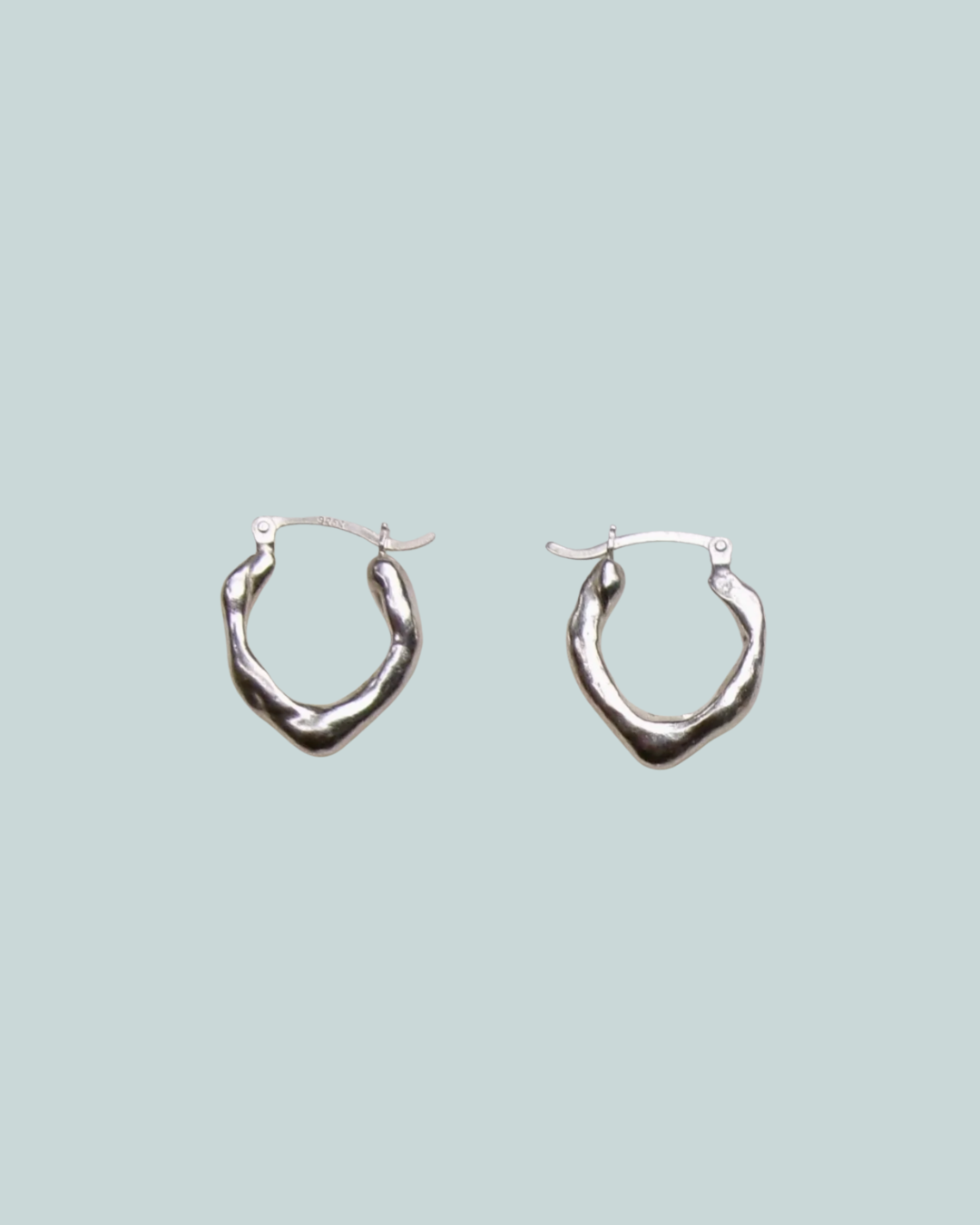 small melted hoops