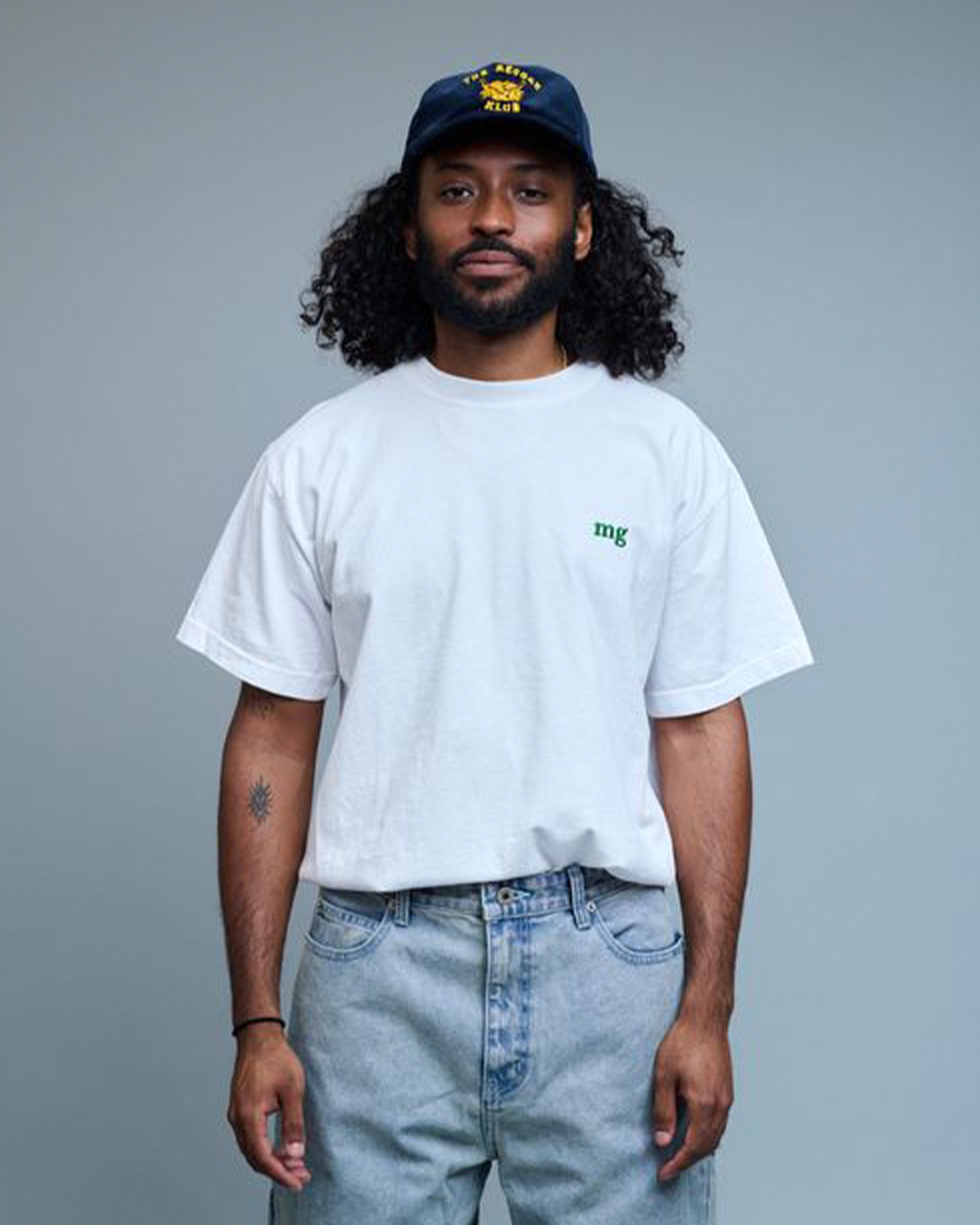 Embroidered Initial Tee