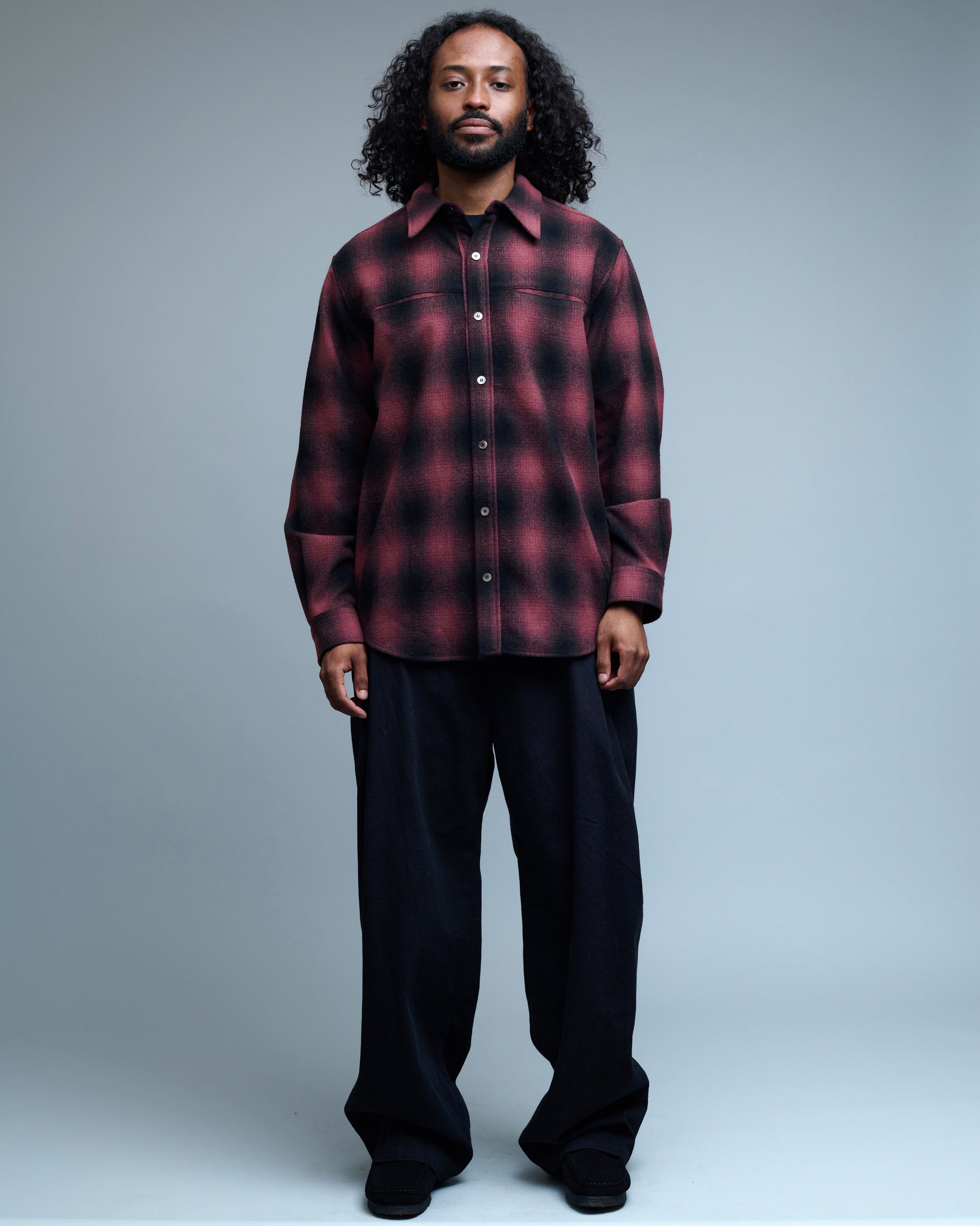 Halo Wool Nylon Blend Shirt