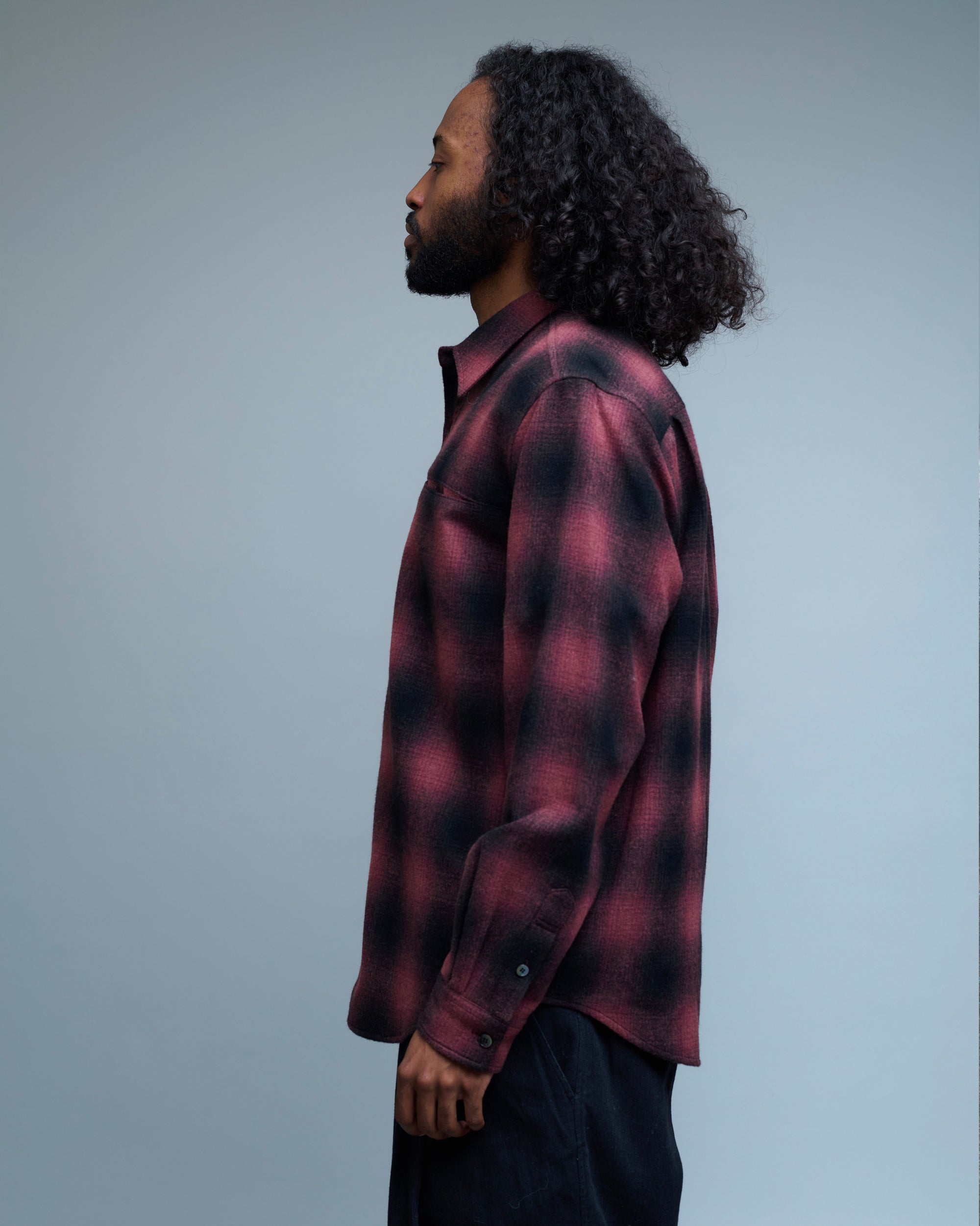 Halo Wool Nylon Blend Shirt