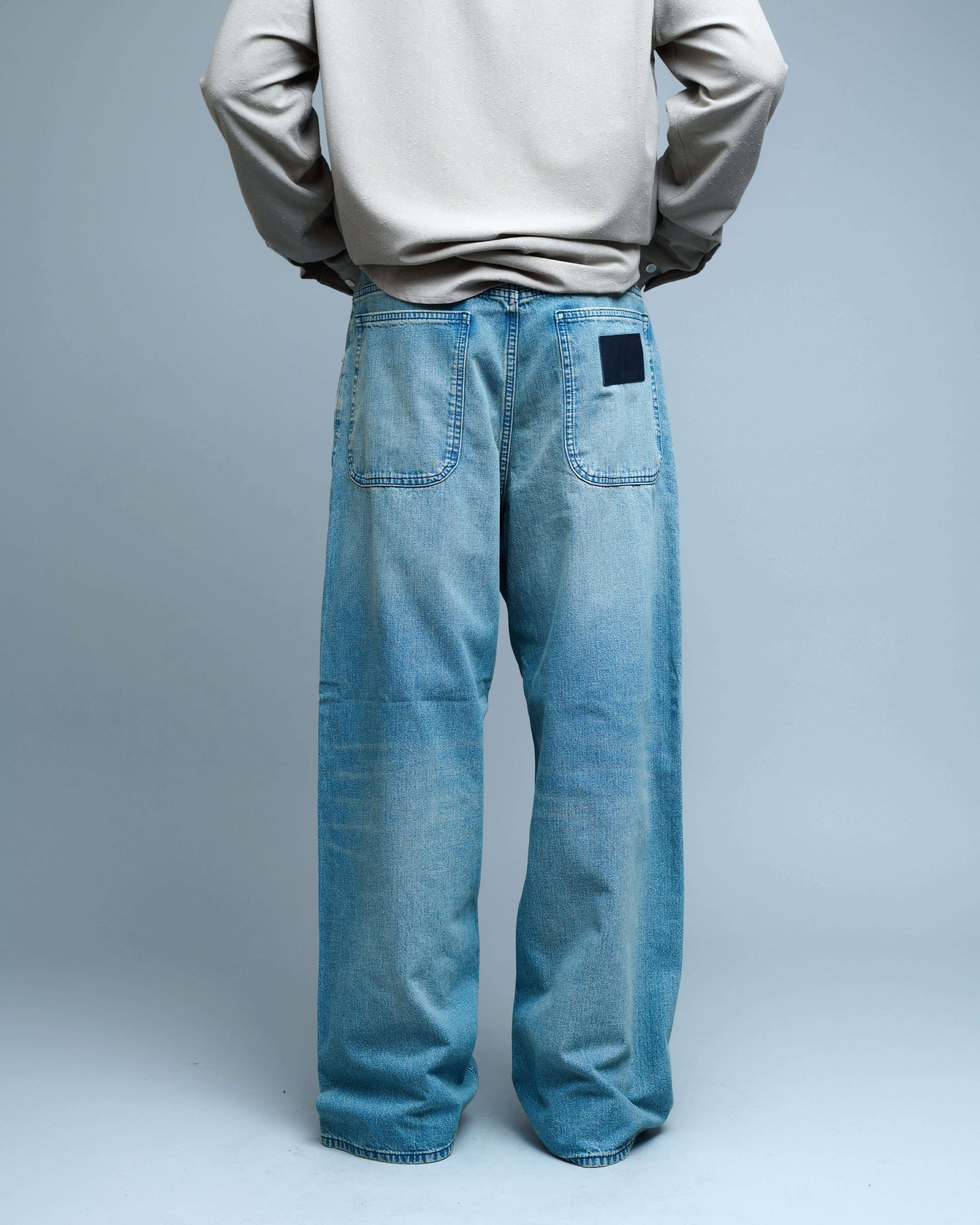 Super Wide Cinch Jeans
