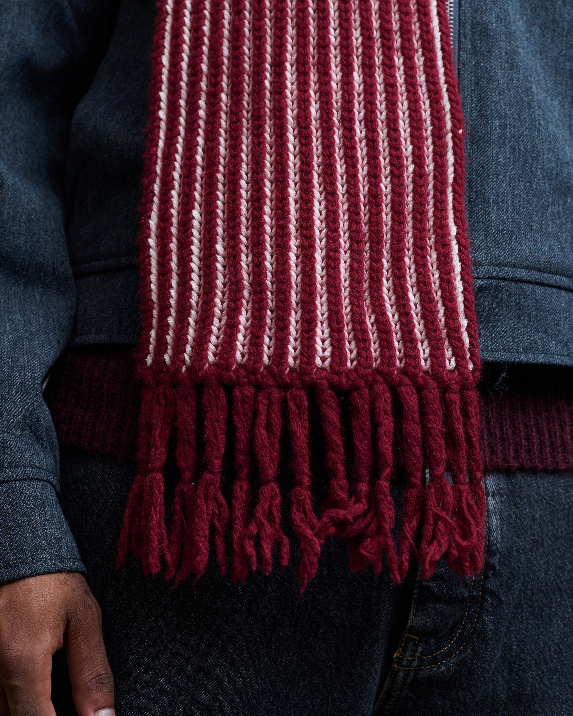 Riff Wool Blend Scarf