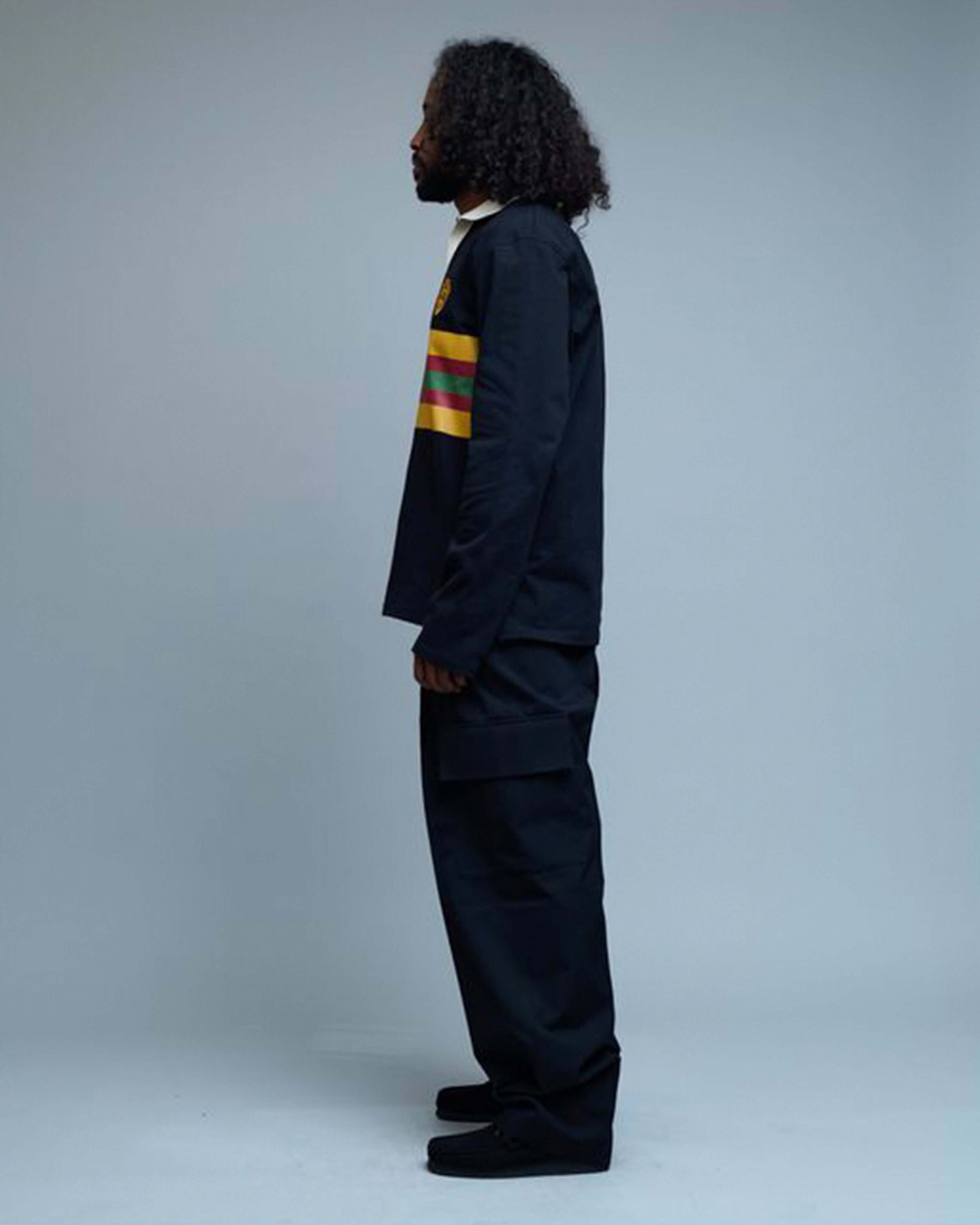 Striped Rugby Sweatshirt