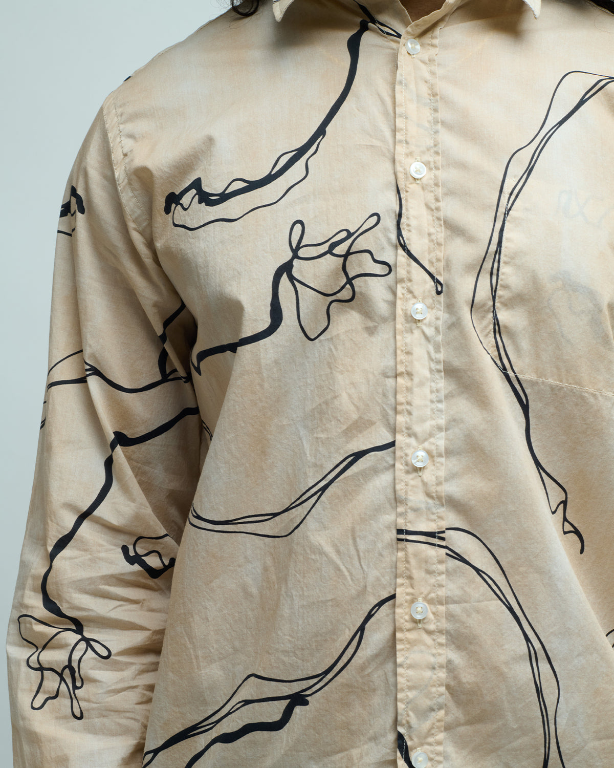 Fedone Cotton Printed Shirt