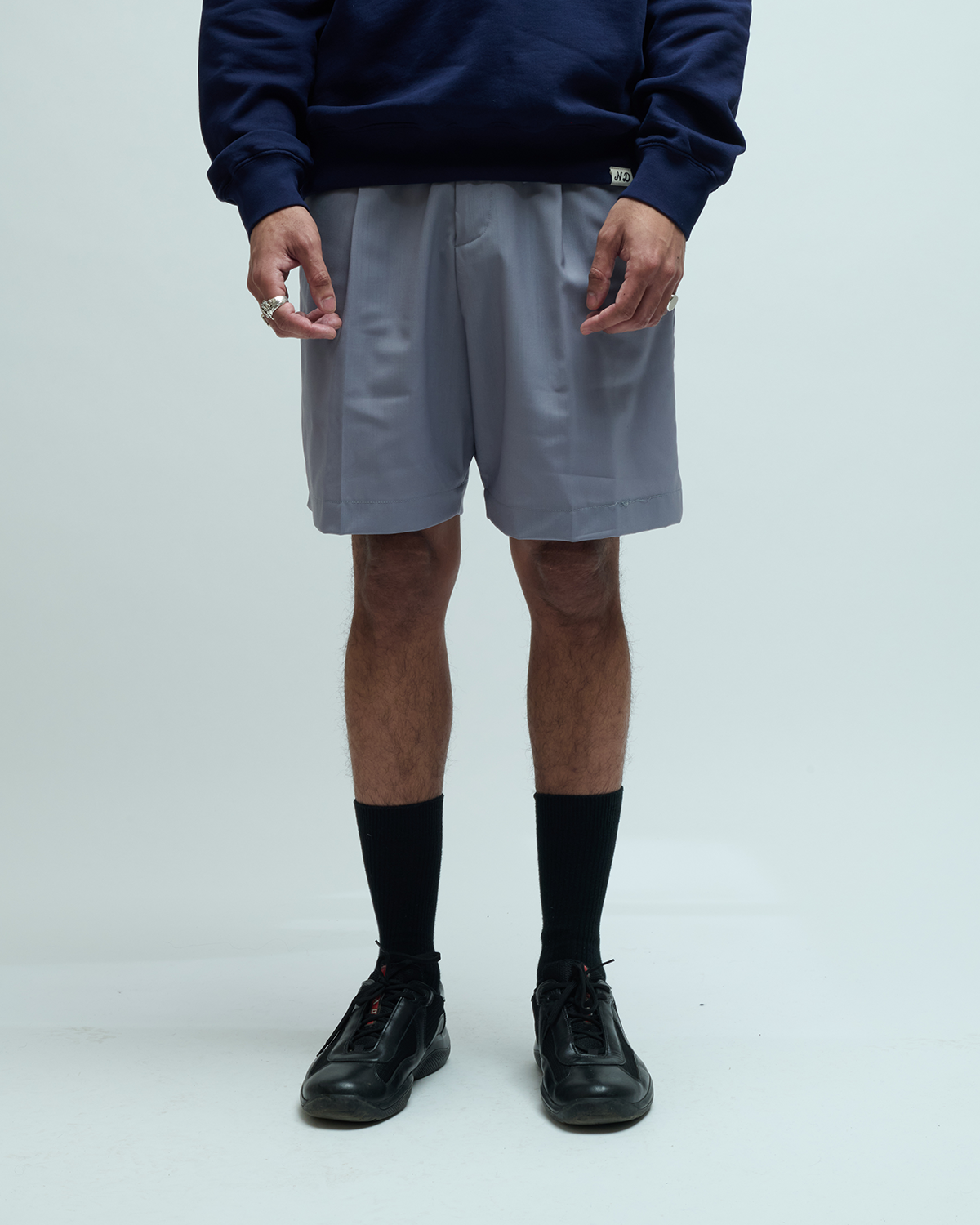 Ake Virgin Wool Drawstring Shorts