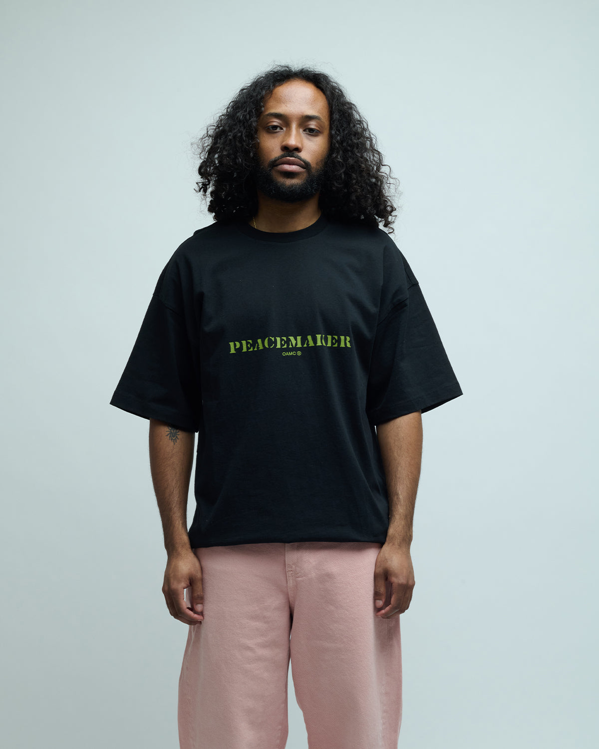 Oversize Stencil Print T-Shirt