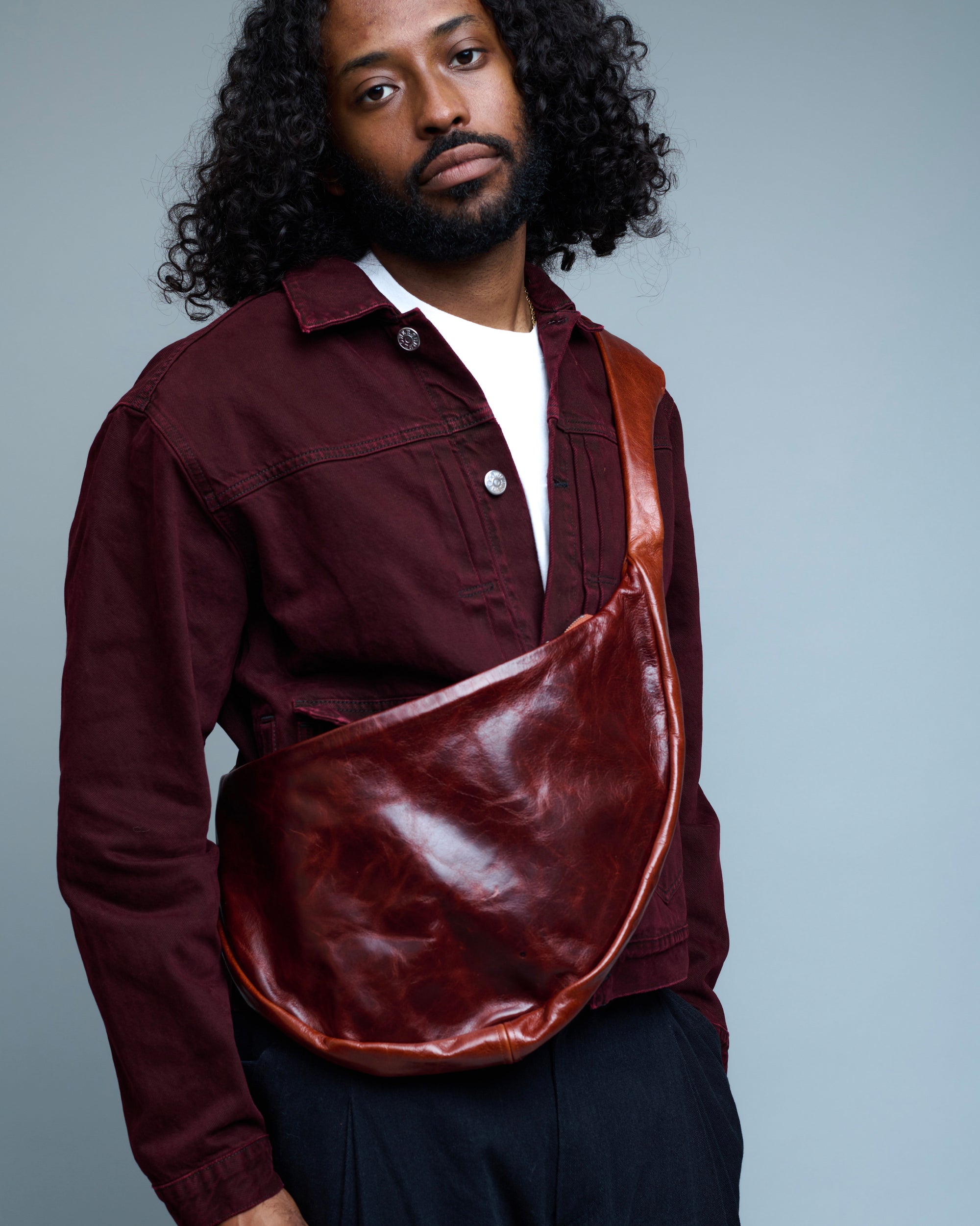 Leather Sling Bag