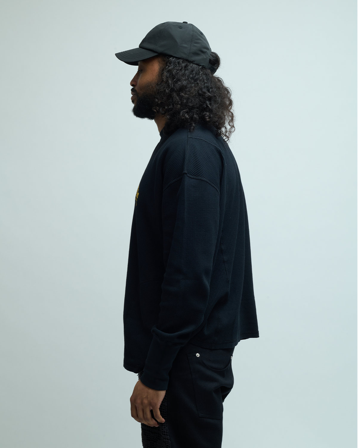 Slygo Waffle Jersey Crewneck