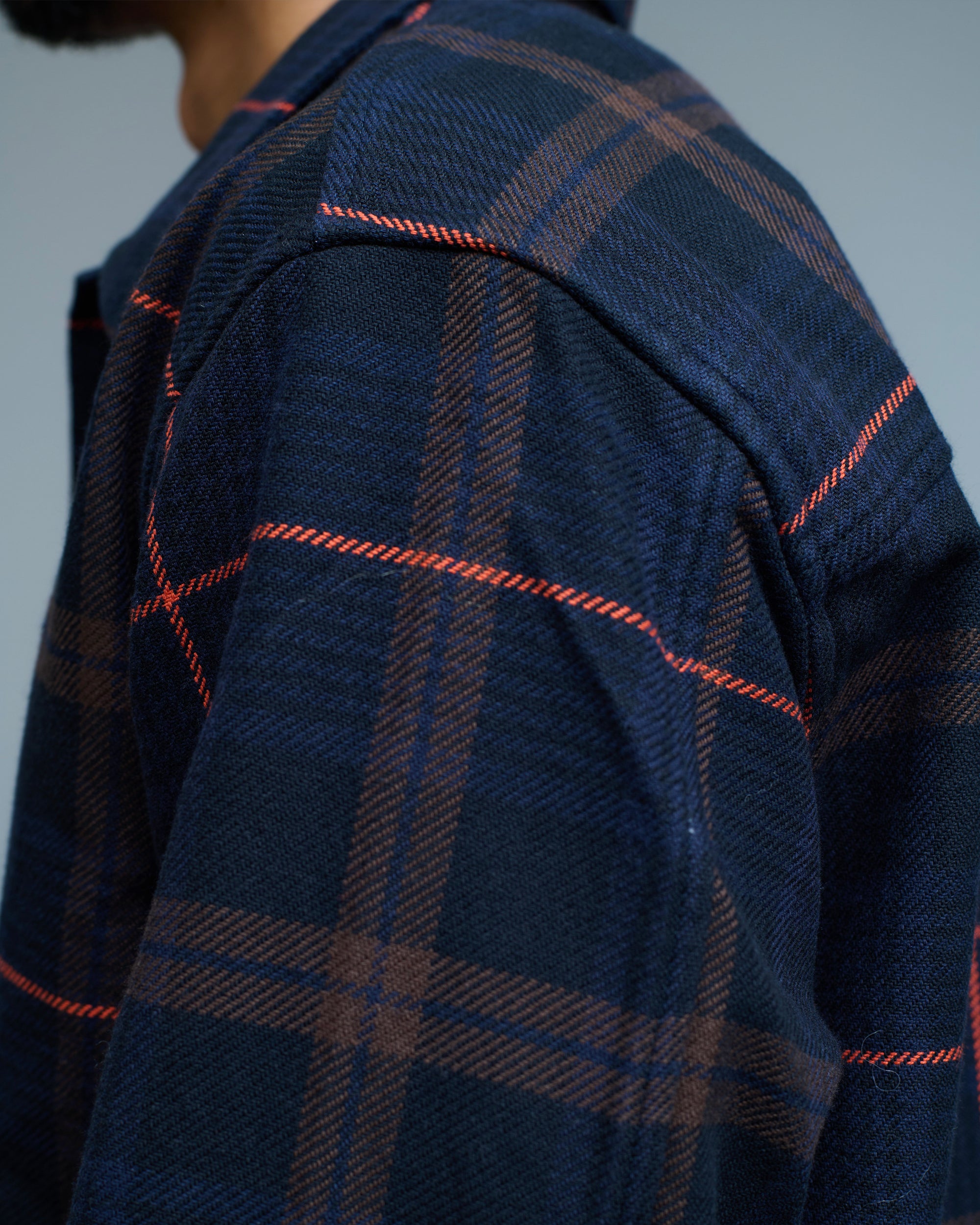Tyra Big Check Shirt Jacket