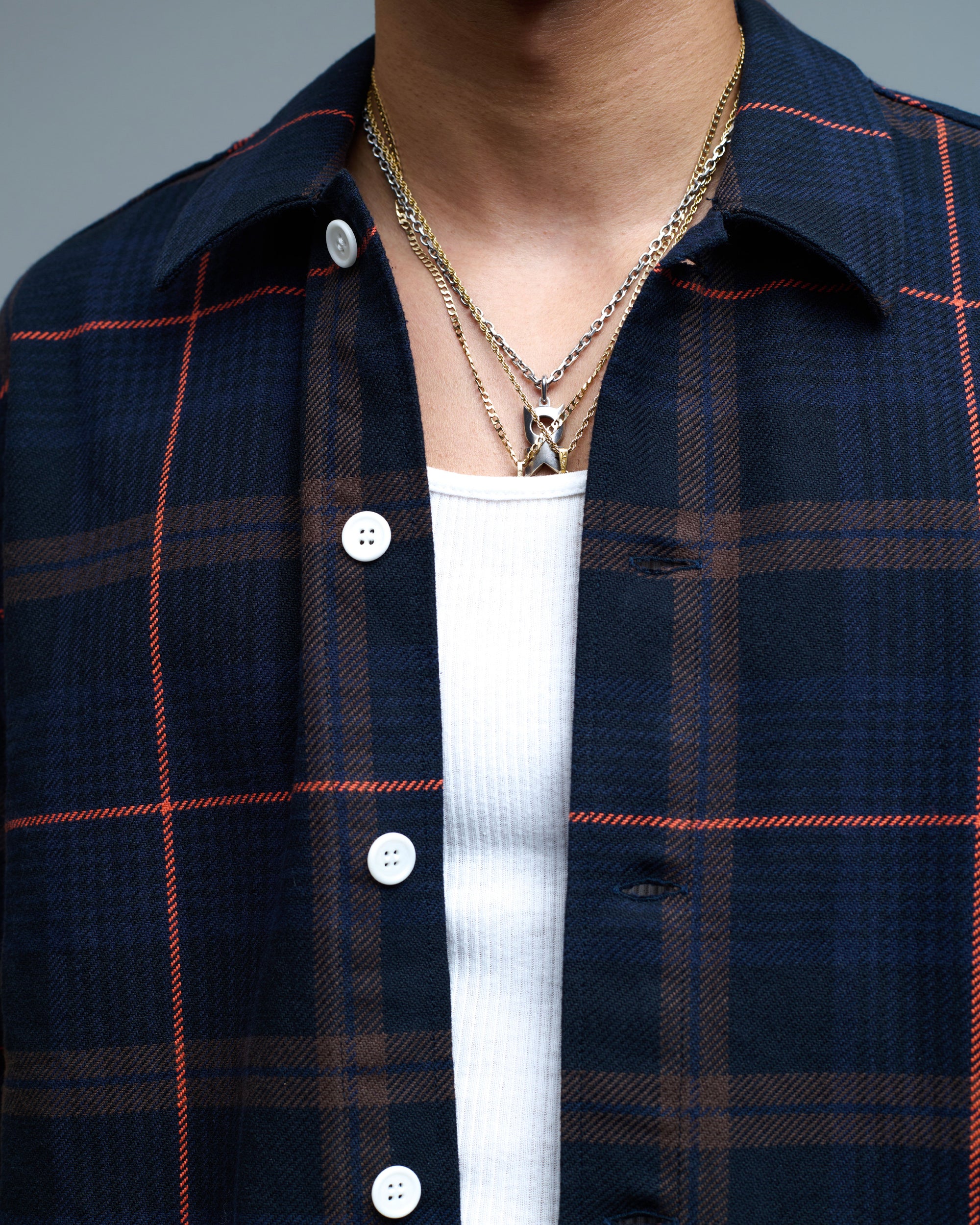 Tyra Big Check Shirt Jacket