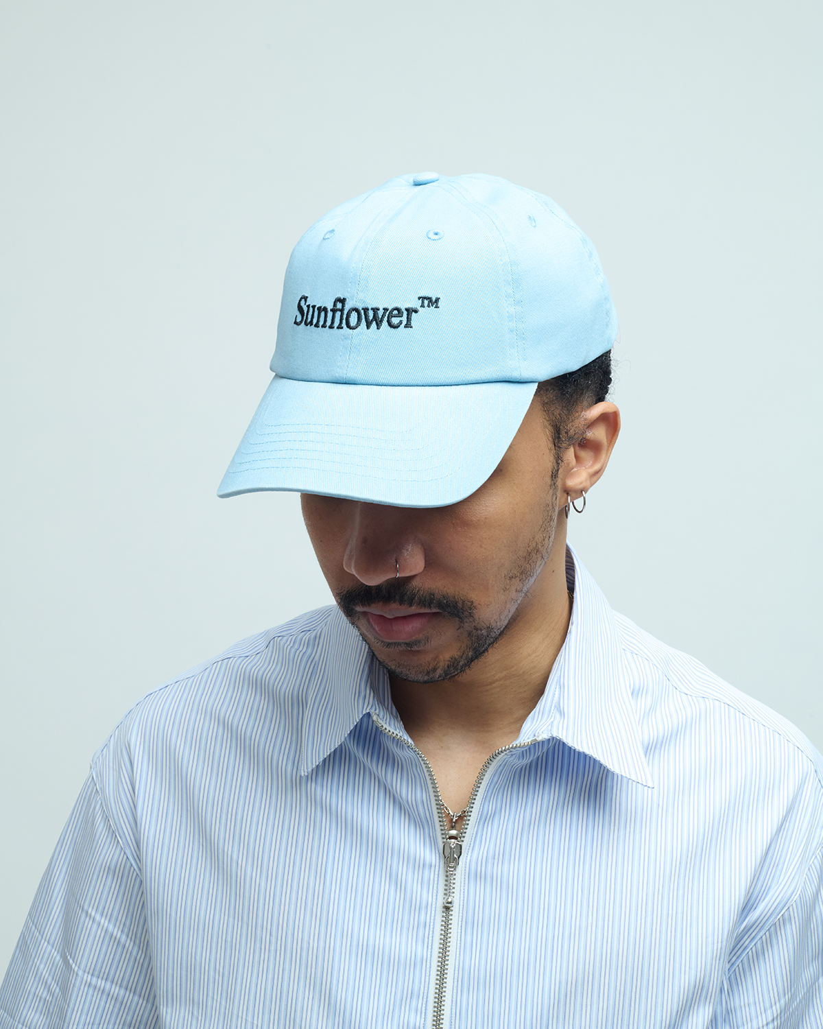 Washed Twill Logo Cap