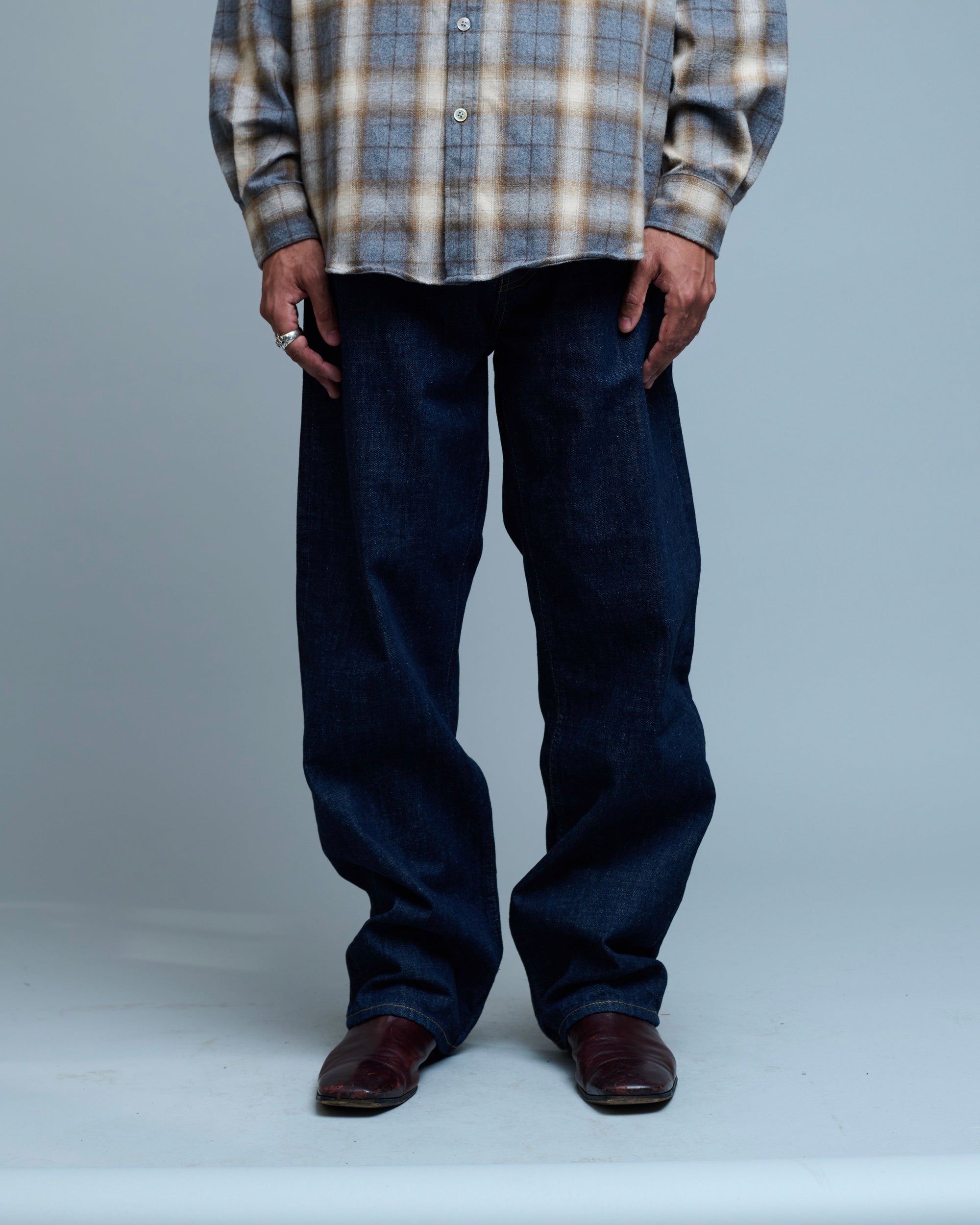 Loose Jeans - Simple Rinse Blue