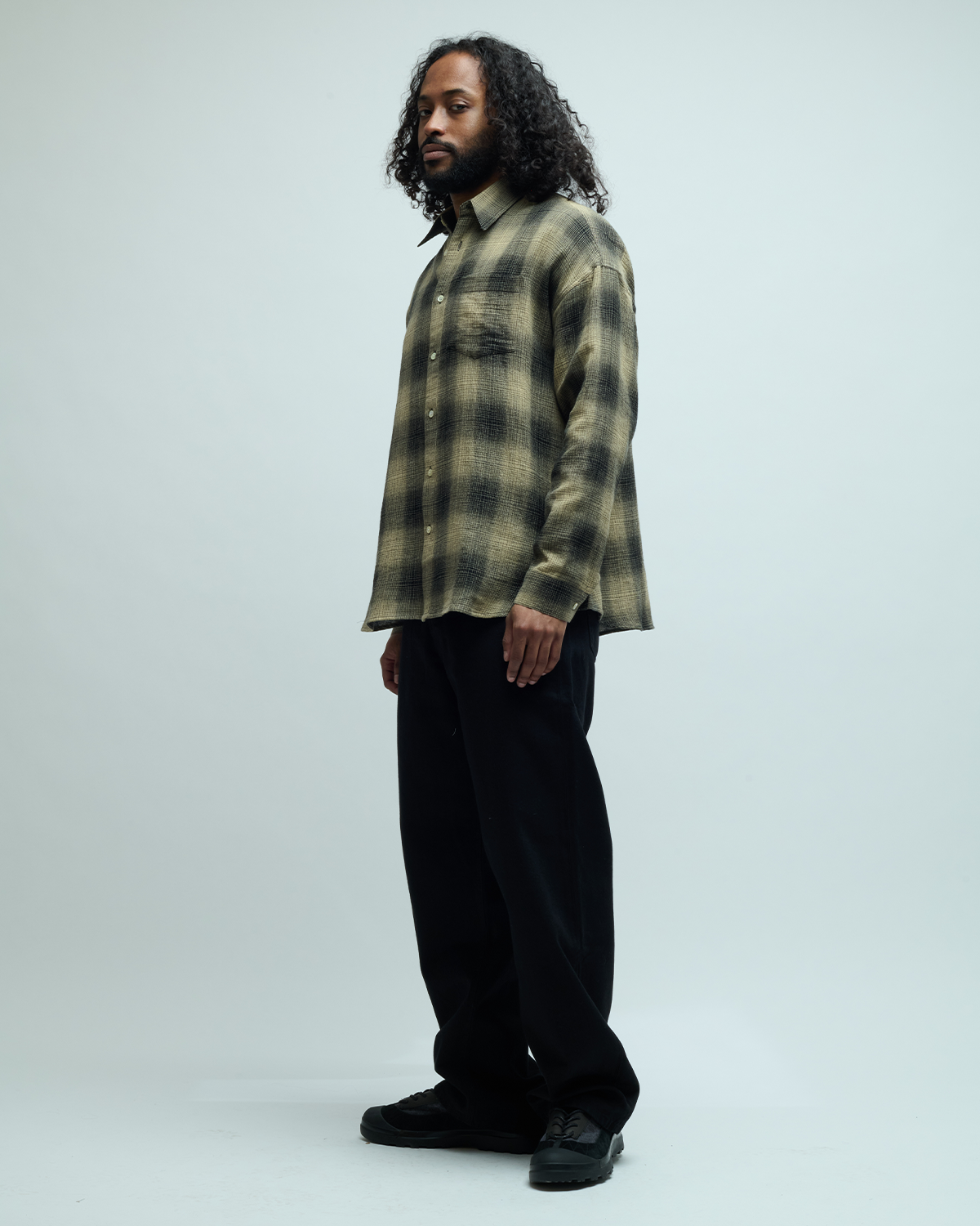 Stable Wool Check Shirt