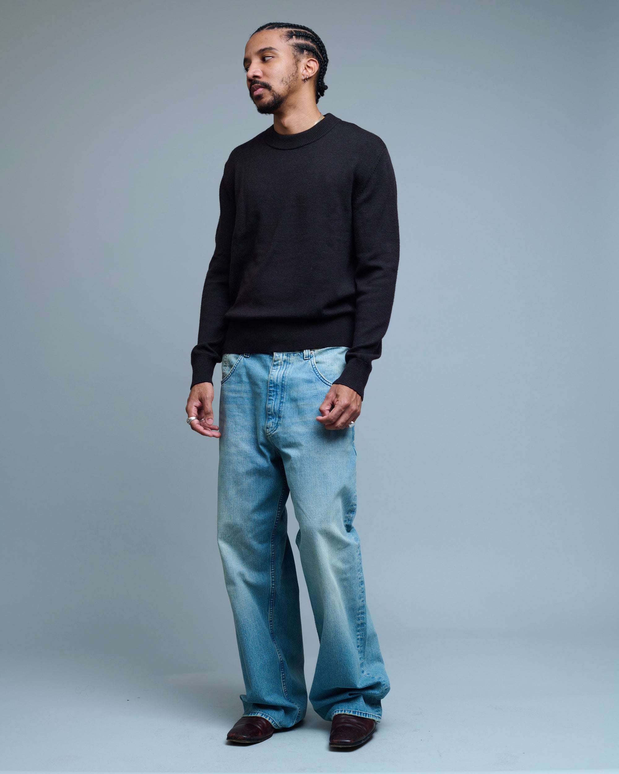 Super Wide Cinch Jeans