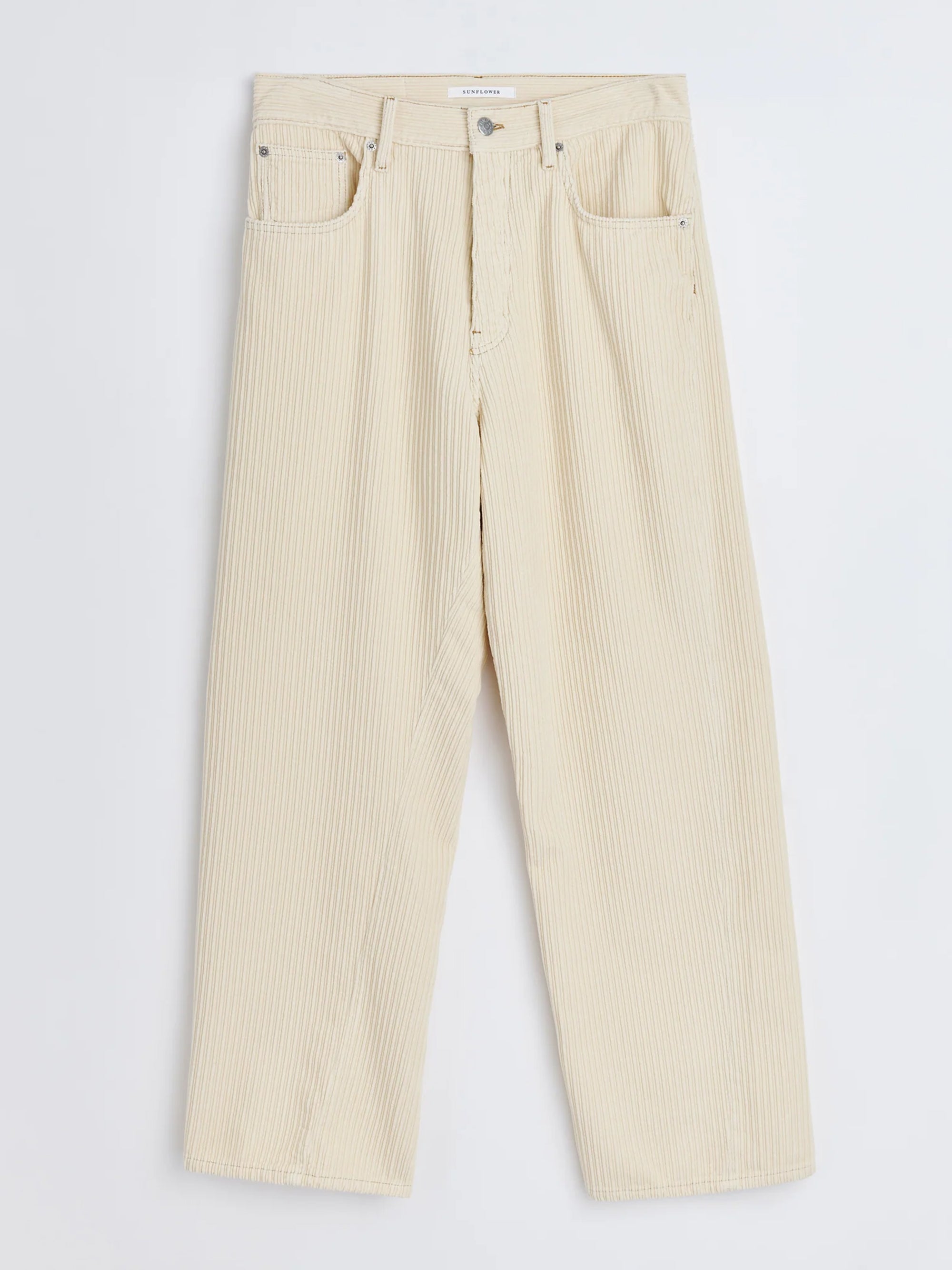 Wide Twist Corduroy Pants