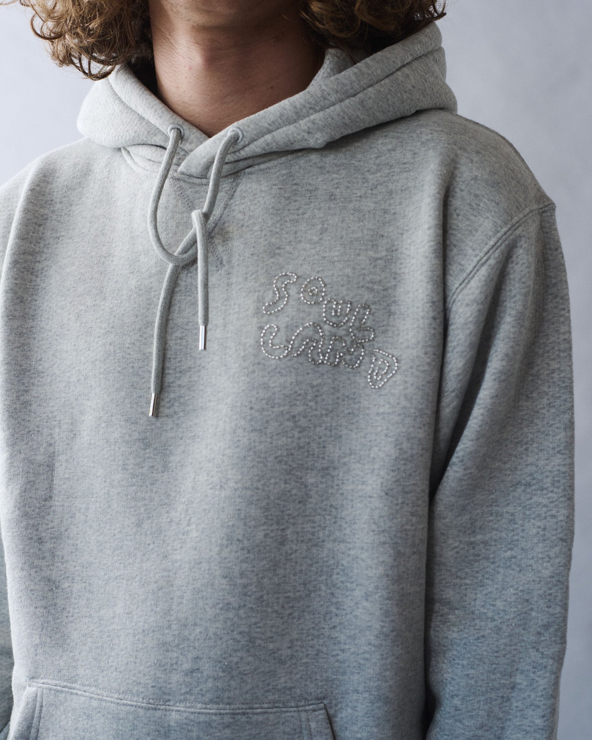 Riko Studded Embroidery Hoodie